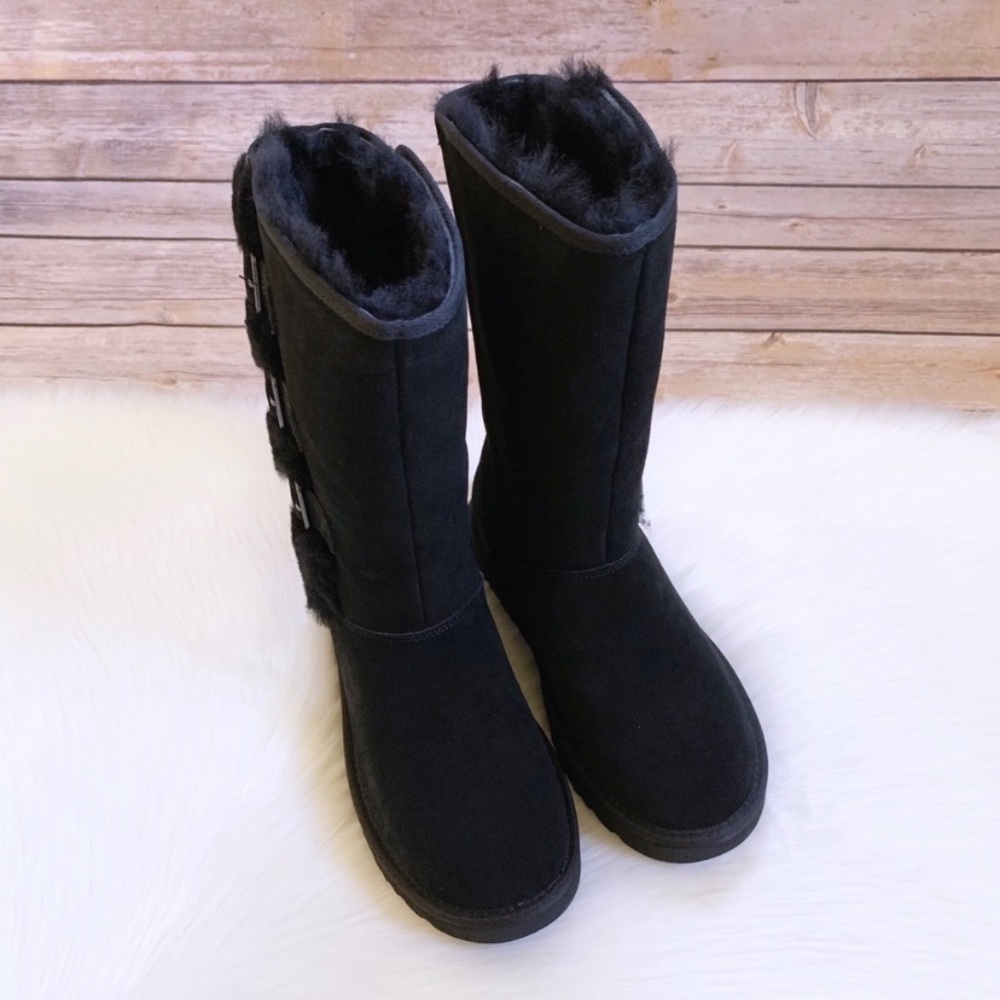 UGG Klea Black Boots - Picture 2 of 9